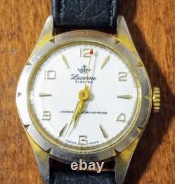 RARE Vintage Lucerne Electra Crown Logo Mechanical Men's Watch SWISS MADE
