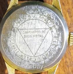 RARE Vintage Lucerne Electra Crown Logo Mechanical Men's Watch SWISS MADE