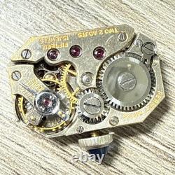 RARE Vintage Platinum Art Deco Perret Swiss Ladies Watch 15j 20 Diamonds