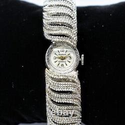 RARE! Vintage SHEFFIELD Hidden Ladies Watch Bracelet Cal. 5011B Swiss Wristwatch