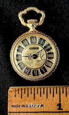 RARE Vintage SWISS Made BUCHERER Wind Up Pendant Watch