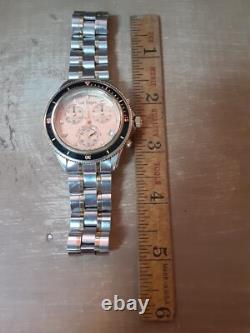 RARE Vintage Seapearl SWISS Chrono 20ATM Gold Fingers Date Watch G10.211