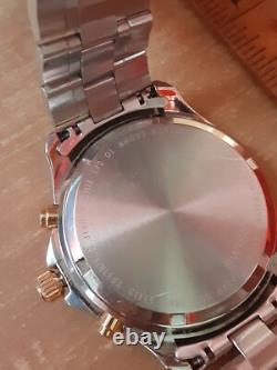 RARE Vintage Seapearl SWISS Chrono 20ATM Gold Fingers Date Watch G10.211
