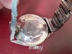 RARE Vintage Swiss Made Wrist Watch ATLANTIC Worldmaster 21 Jewels WORKING
