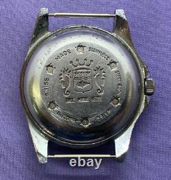 (RARE) Vintage Swiss Sicura Diver Automatic 17J Men Watch