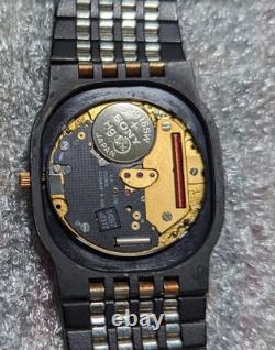 RARE Vintage Swiss Watch Bucherer Q 255.507 Tank, Extra Thin 5.8mm. New battery