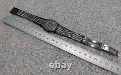RARE Vintage Swiss Watch Bucherer Q 255.507 Tank, Extra Thin 5.8mm. New battery