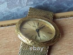 RARE Vintage Swiss watch 17 Jewels retro pierre lhuillier watch oval plaque g 10