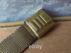 RARE Vintage Swiss watch 17 Jewels retro pierre lhuillier watch oval plaque g 10