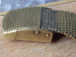 RARE Vintage Swiss watch 17 Jewels retro pierre lhuillier watch oval plaque g 10