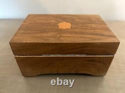 RARE Vintage Thorens AL 336 Swiss Switzerland 3-Song Wood Music Box (A30)