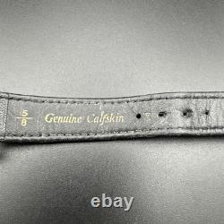 RARE Vintage Waltham Smoseco Blue Dial Sub-Dial Mechanical Watch Swiss Made