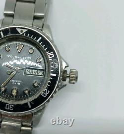 RARE Vintage Watch SOLVIL et TITUS DIVER ENERGY Quartz Women's SWISS 1970's