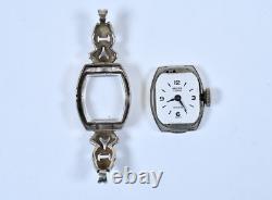 RARE Vtg NASTRIX 17 Jewels Incabloc Swiss 14K Gold Case WORKS