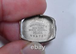 RARE Vtg NASTRIX 17 Jewels Incabloc Swiss 14K Gold Case WORKS