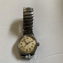 RARE WWII BULOVA Watch Wrist Military WW2 Swiss USA Vintage Old 40's