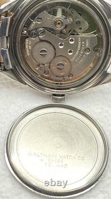 RARE Waltham 10.440 Vintage Mechanical Movement Men Watch35mm -SWISS-works Great