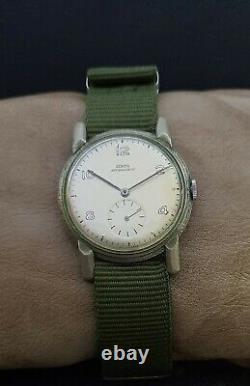 RARE! ZENITH WWII 40's MILITARY cal. 106 VINTAGE RARE SWISS WATCH
