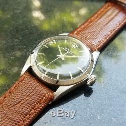 ROLEX Men's Rare Oyster Perpetual 6549 Automatic, c. 1965 Swiss Vintage LV529BR