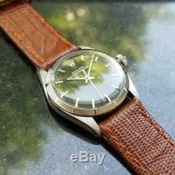 ROLEX Men's Rare Oyster Perpetual 6549 Automatic, c. 1965 Swiss Vintage LV529BR