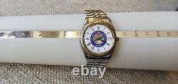 ROTARY- SWISS Wristwatch-RARE Vintage Quartz -Royal Saudi Air Force Edition