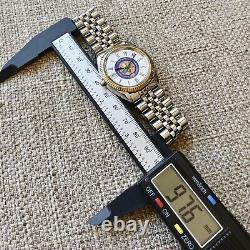 ROTARY- SWISS Wristwatch-RARE Vintage Quartz -Royal Saudi Air Force Edition