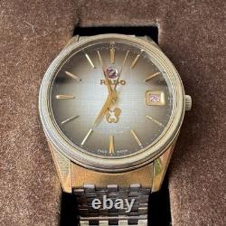Rado Golden Horse Vintage Automatic Watch Sapphire Date Swiss Classic 34mm Rare