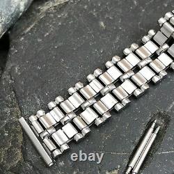 Rare 1940s Gay Freres Swiss Stainless Steel 18mm nos Vintage Watch Band