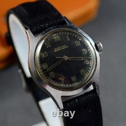 Rare 1950s vintage GLYCINE BIENNE-GENEVE cal. 72 military Swiss watch 17 jewels