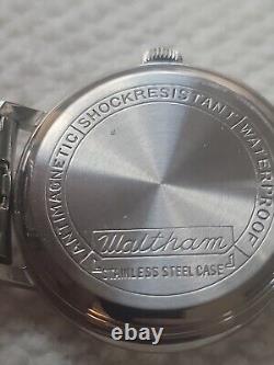 Rare 1960's Vintage Swiss Waltham 21J Manual Wind 36mm Men's Watch, Serviced VGC