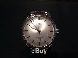 Rare 1960s Vintage SWISS OMEGA Seamaster 30 Manual Wind Mens Watch. Works Great