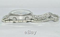 Rare 1970s Vintage Men's Edox Geoscope Automatic World Timer Swiss Made Watch