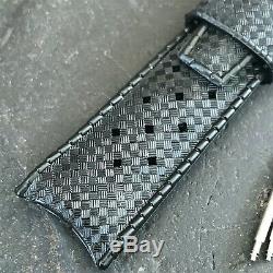 Rare 20mm Swiss Genuine Tropic 1960s Vintage Watch Band nos Diver Strap In Box