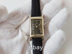 Rare Beautiful Art Deco GABRIEL Swiss Vintage Mechanical Women's Watch 1940s