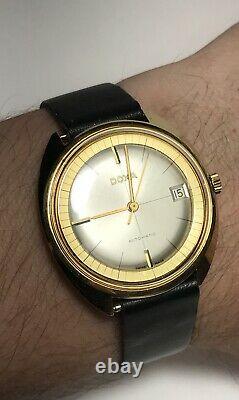 Rare Beautiful Vintage Doxa 116-2 Automatic Men Wirst Watch 1960-1969 Swiss Made