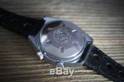Rare Breitling Sicura Alarm, 38mm, vintage swiss watch 70s, AS 5008, near NOS