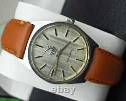 Rare Camy Seven Seas Watch Manual & Silver Dial Swiss Men True Vintage