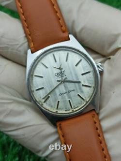 Rare Camy Seven Seas Watch Manual & Silver Dial Swiss Men True Vintage