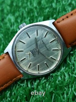 Rare Camy Seven Seas Watch Manual & Silver Dial Swiss Men True Vintage