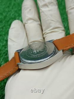 Rare Camy Seven Seas Watch Manual & Silver Dial Swiss Men True Vintage