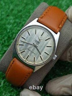 Rare Camy Seven Seas Watch Manual & Silver Dial Swiss Men True Vintage