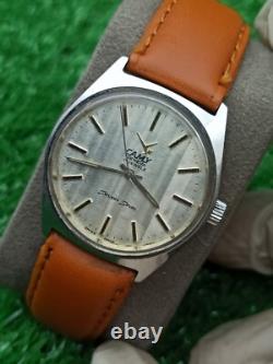 Rare Camy Seven Seas Watch Manual & Silver Dial Swiss Men True Vintage