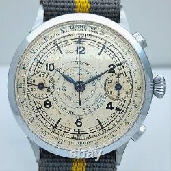 Rare Chronograph Hand Wind Ref. 5103 Swiss Made Men's Vintage Wrist Watch