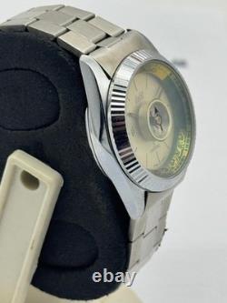Rare Dalil Manual Winding Crystal 5031 Muslim Compass Qibla Swiss Watch Vintage