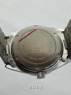 Rare Dalil Manual Winding Crystal 5031 Muslim Compass Qibla Swiss Watch Vintage