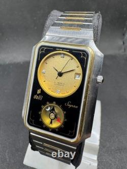 Rare Dalil Supra Islamic Compass Automatic 2658 Watch Swiss Made Vintage tank