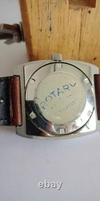 Rare Dial ROTARY-Swiss Made, Automatic For Men's Vintage Watch