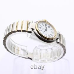 Rare Dunhill La Caprice Ladies Quartz Watch Roman White Dial Vintage 1995 Swiss