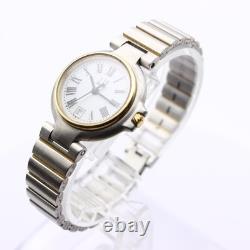 Rare Dunhill La Caprice Ladies Quartz Watch Roman White Dial Vintage 1995 Swiss