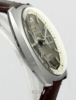 Rare ETERNA MATIC Sevenday Auto Day Date All Swiss Made Vintage Mens Wrist Watch